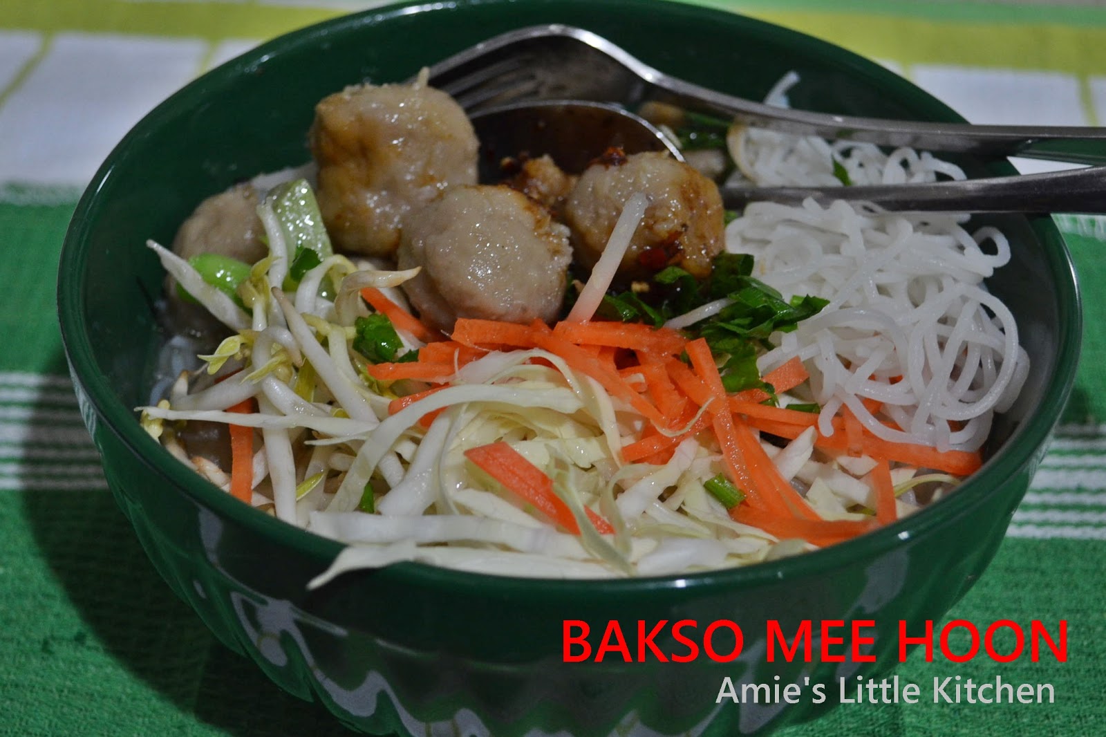 AMIE'S LITTLE KITCHEN Bakso Mee Hoon