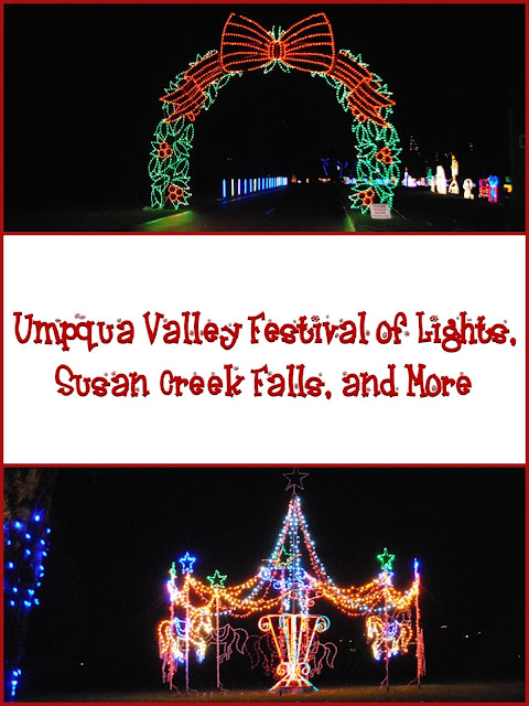 Umpqua Valley Festival of Lights - River Forks Park - Roseburg  - Christmas - What to do in Southern Oregon