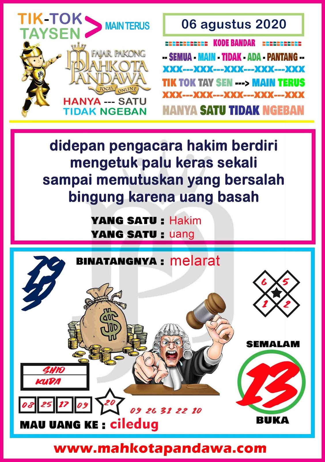 Syair Hk Malam Ini Kamis 06 08 2020 Syair Hk Malam Ini Sgp Sdy Prediksi