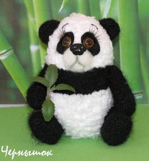 PATRON GRATIS OSO PANDA AMIGURUMI 243