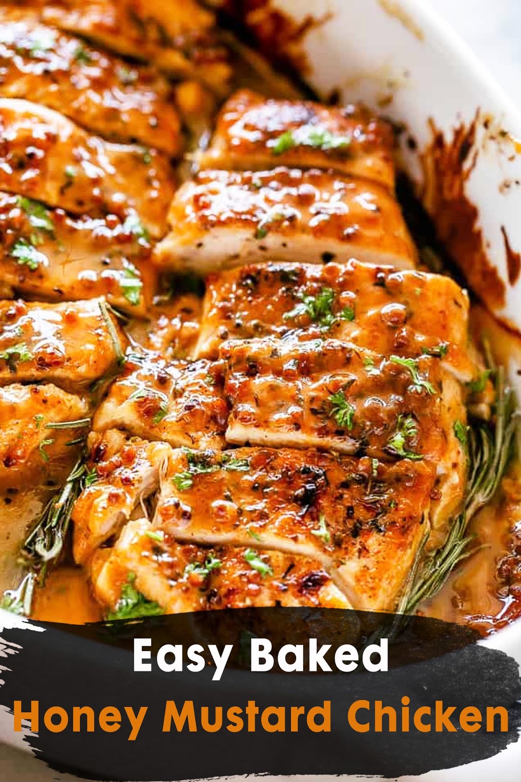 Easy Baked Honey Mustard Chicken 3 SECONDS