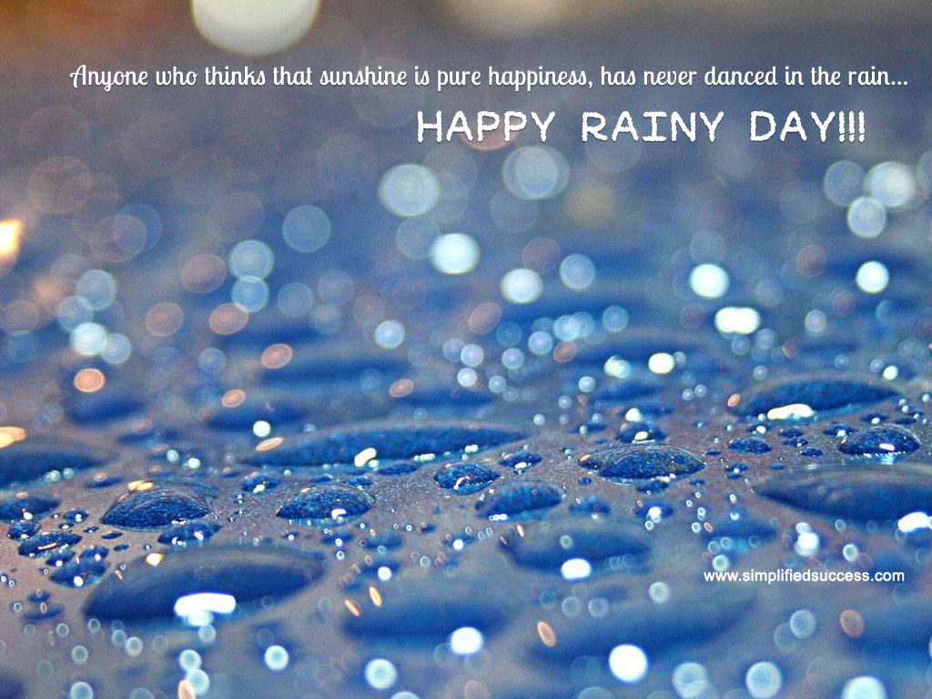 Happy Rainy Day Status and Captions for Facebook and WhatsApp.