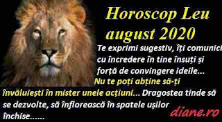Horoscop august 2020 Leu 