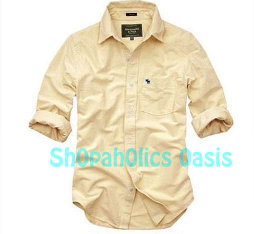 abercrombie fitch casual shirts