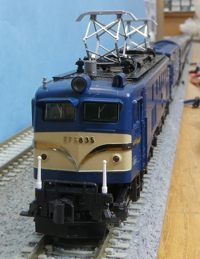 日本国有鉄道 寝台急行「能登」+EF58 35 (KATO 10-816/817、3056