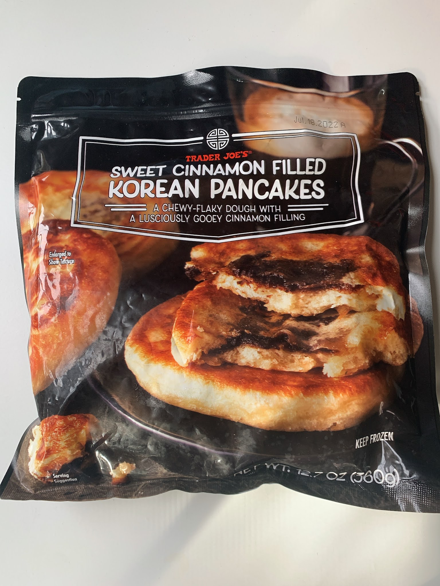 Trader Joe's Sweet Cinnamon Filled Korean Pancakes (Hotteok)