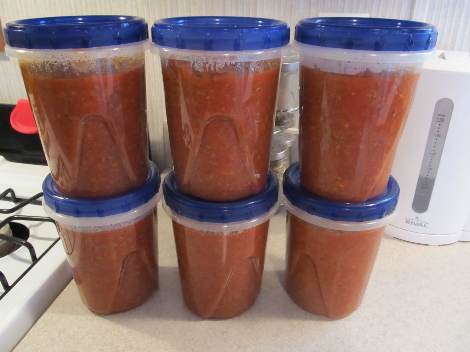 Keeza's Freezer Meals Spaghetti Sauce