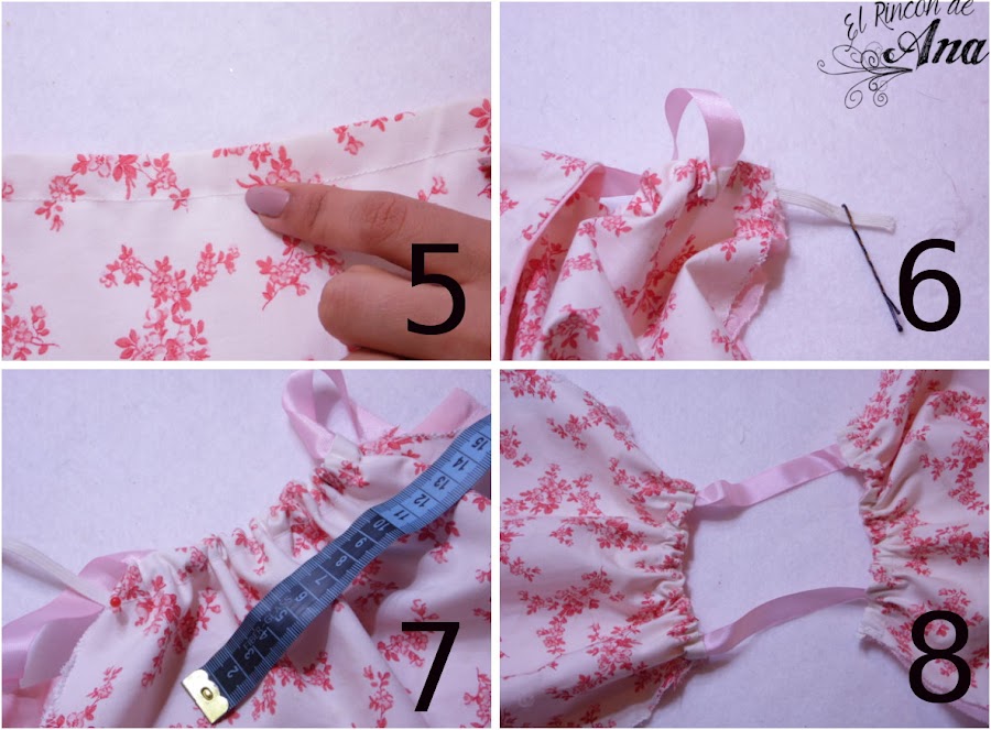 Vestido sencillo de bebé