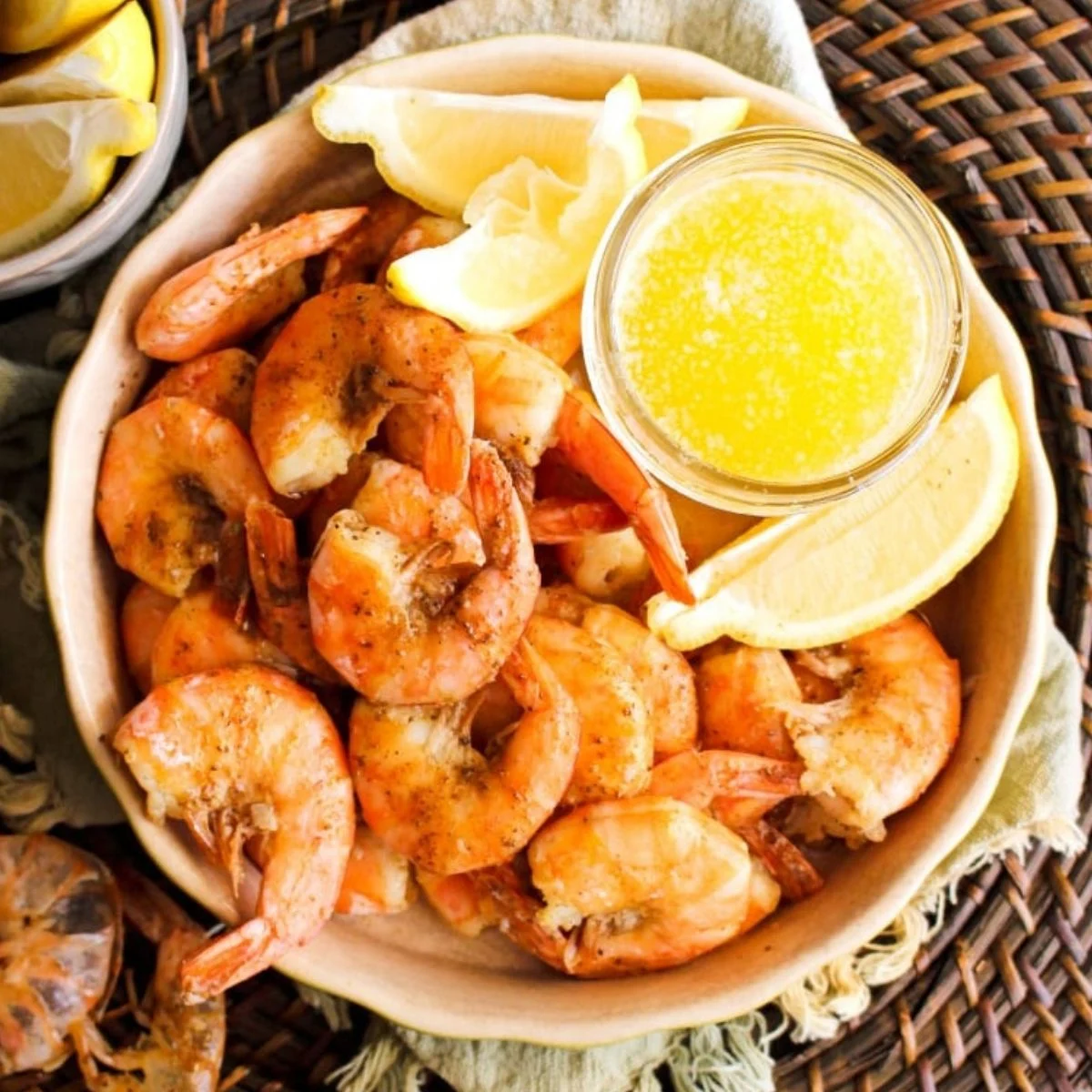 Air Fryer Old Bay Shrimp - The Six Figure Dish