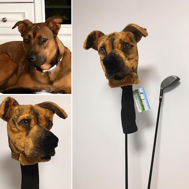 Custom Golf headcovers and puppets