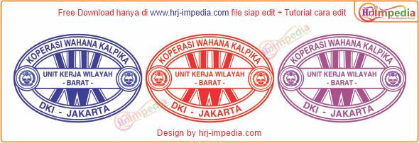Download Kumpulan Design Template Stempel Lengkap Format Cdr Siap Edit
