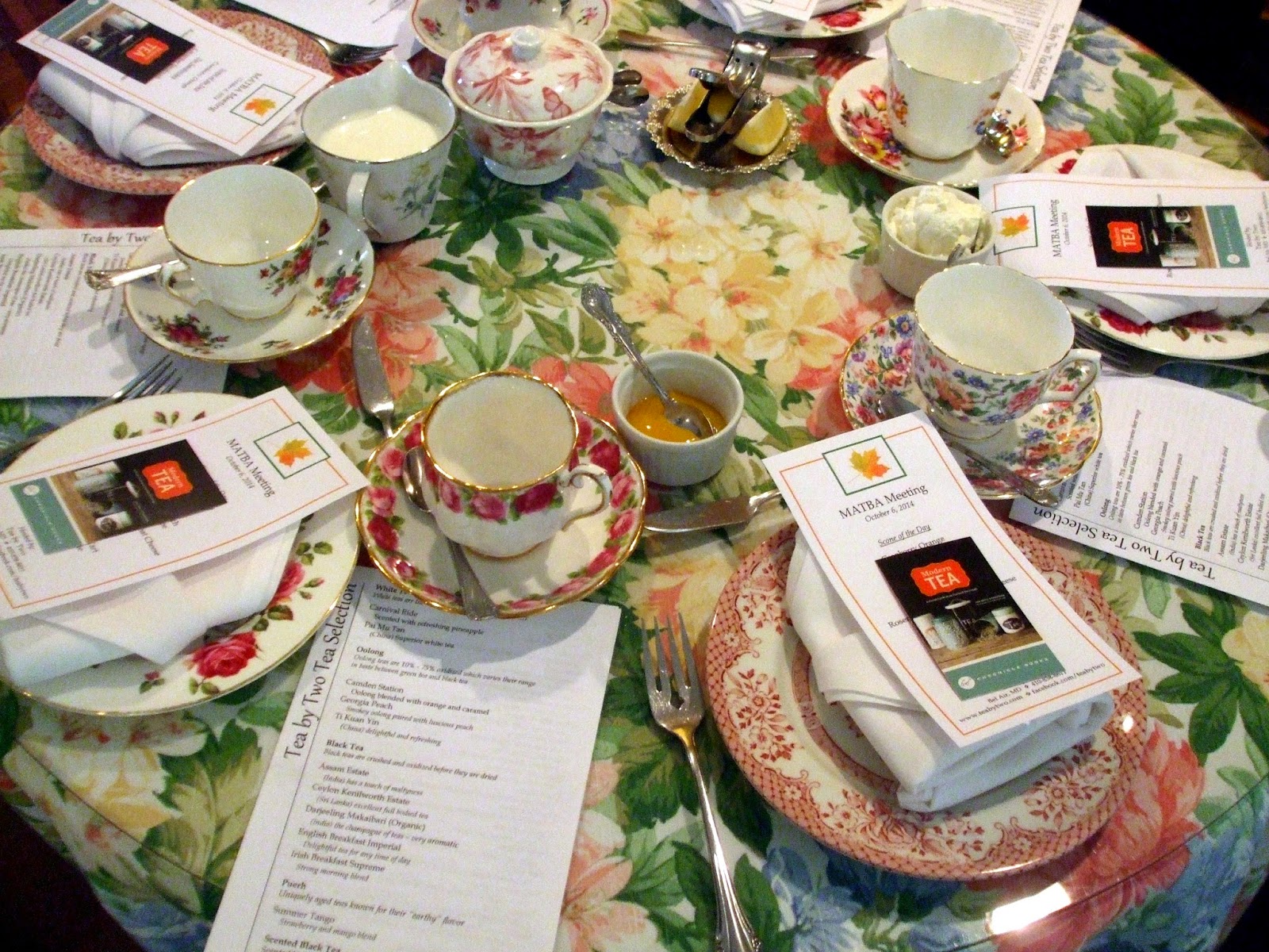 Rosemary's Sampler Afternoon Tea Tea By Two, MD