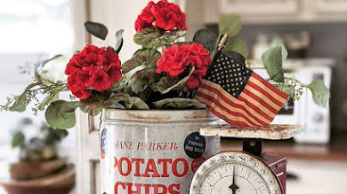 Easy 4th of July Modern Farmhouse Décor