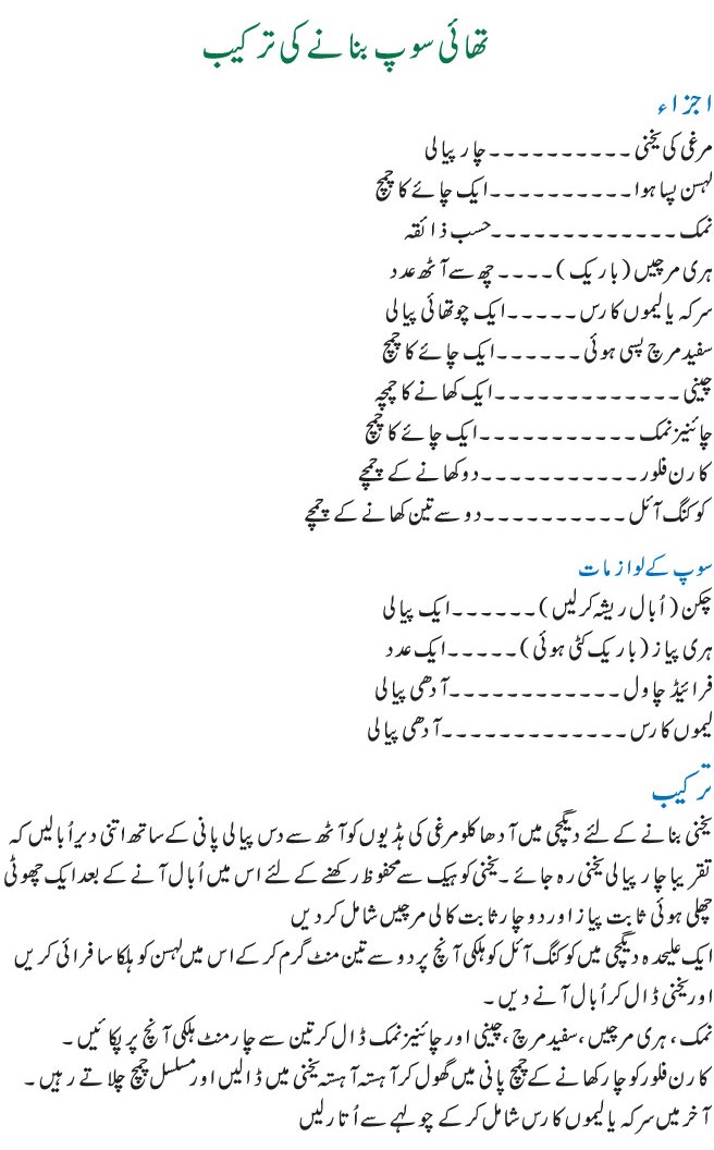 Chicken Soup Recipes In Urdu Contoh Soal Dan Materi Pelajaran 4