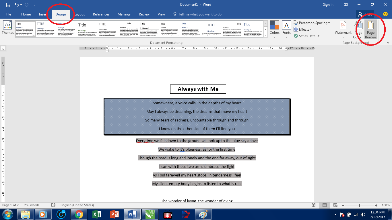 Cara Memberi Border Pada Microsoft Word Border Teks Dan Halaman Computer Science