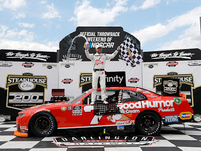 Justin Allgaier Wins Xfinity Race in Overtime