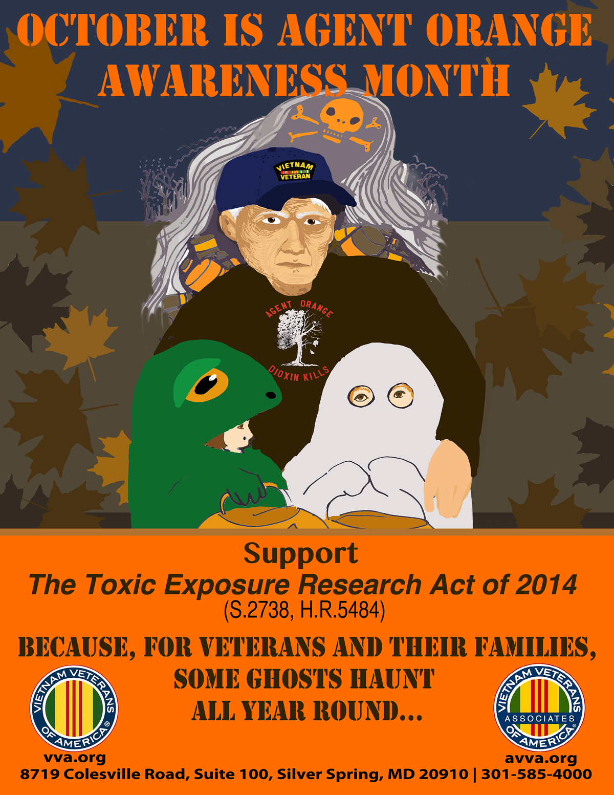 Agent Orange Zone Support the Toxic Exposure Research Act of 2014 (S