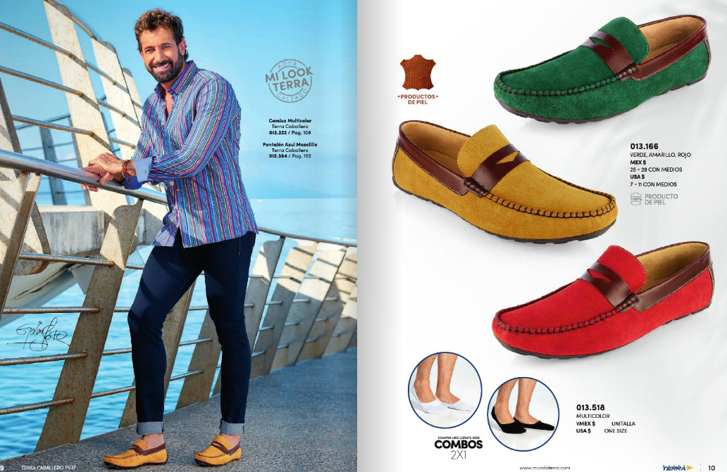 Ropa Terra Mundo Terra 2021 Primavera Verano Zapatos Catalogo