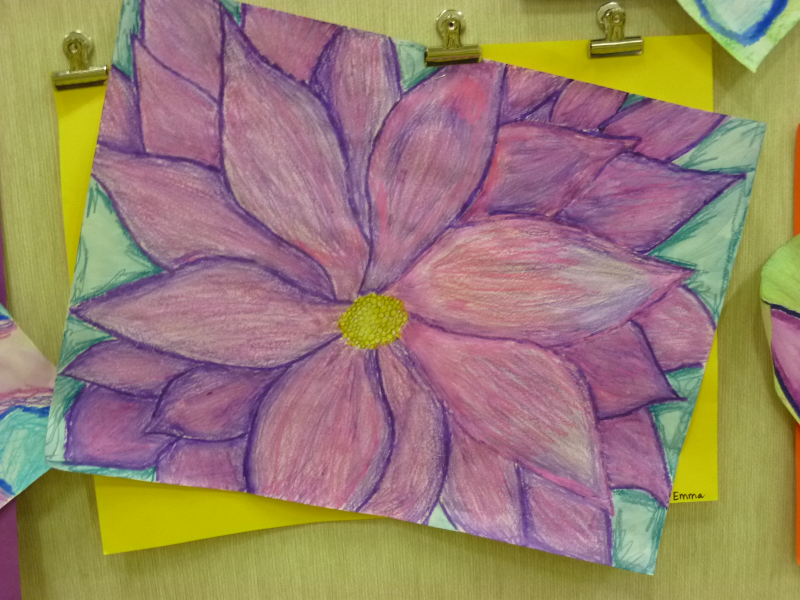 Mrs. Werner's Art Room: 4th Grade Georgia O'Keeffe Flowers