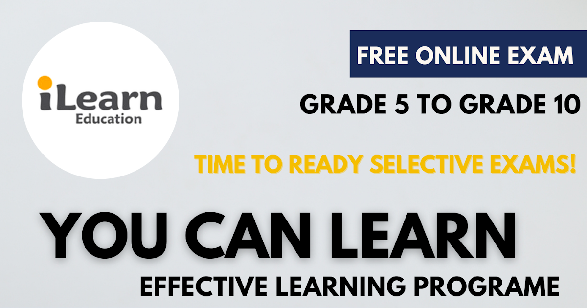 ilearn-education-online-selective-school-entry-practice-tests-for-free-vic-nsw-australia