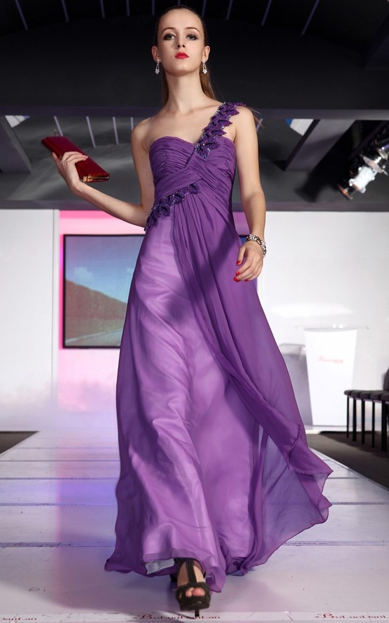 Purple Occasion Dress