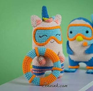 PATRON GRATIS UNICORNIO AMIGURUMI 45858