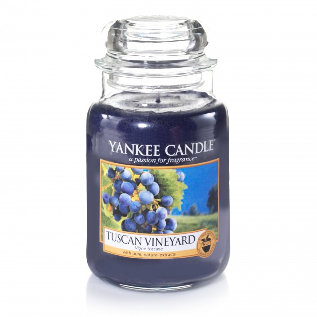 TUSCAN VINEYARD Yankee Candle Special Feature Andy's Yankees