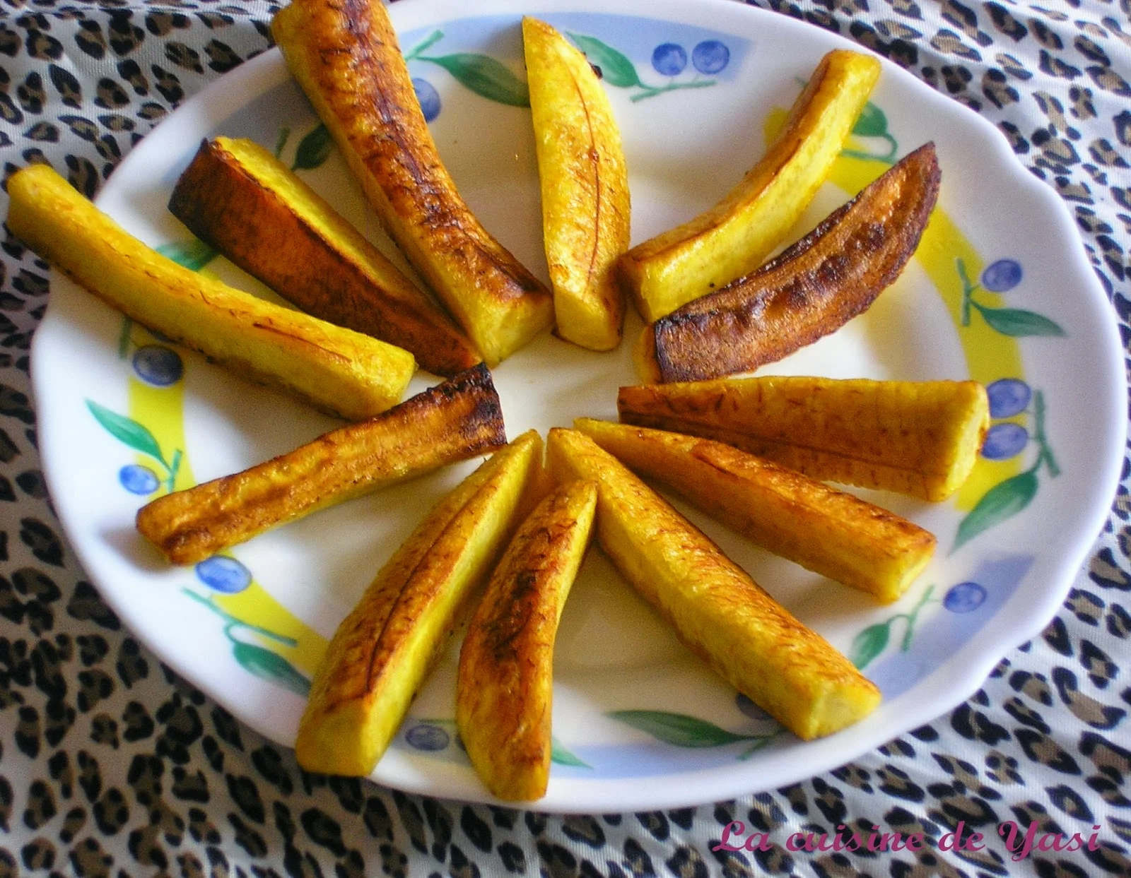 La cuisine de Yasemin: Frites de banane plantain