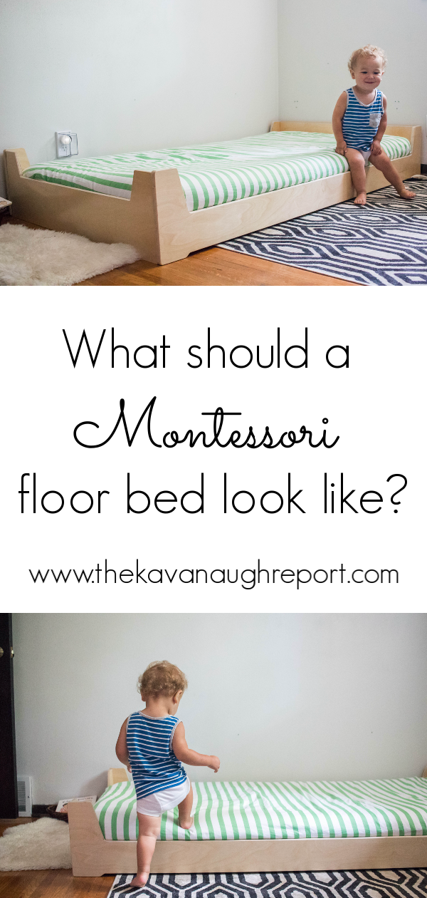 What Should My Child's Montessori Floor Bed Look Like?