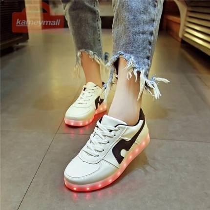 Glowing shoes