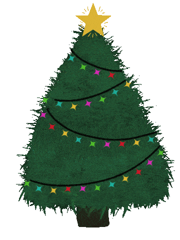 Gambar Animasi GIF Bergerak Pohon Natal - Review Teknologi Sekarang