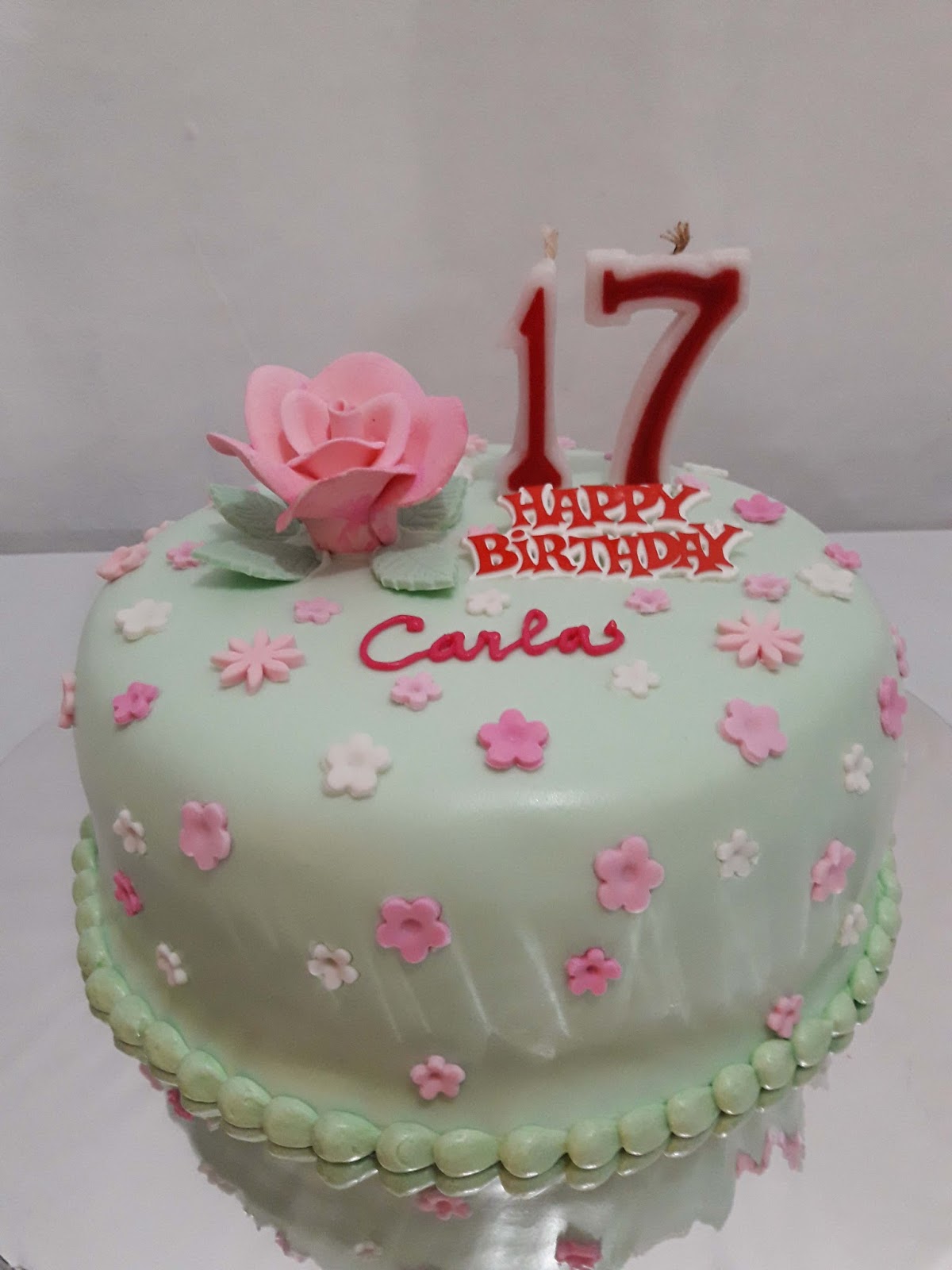 Orchid Cake Sweet Seventeen Cake