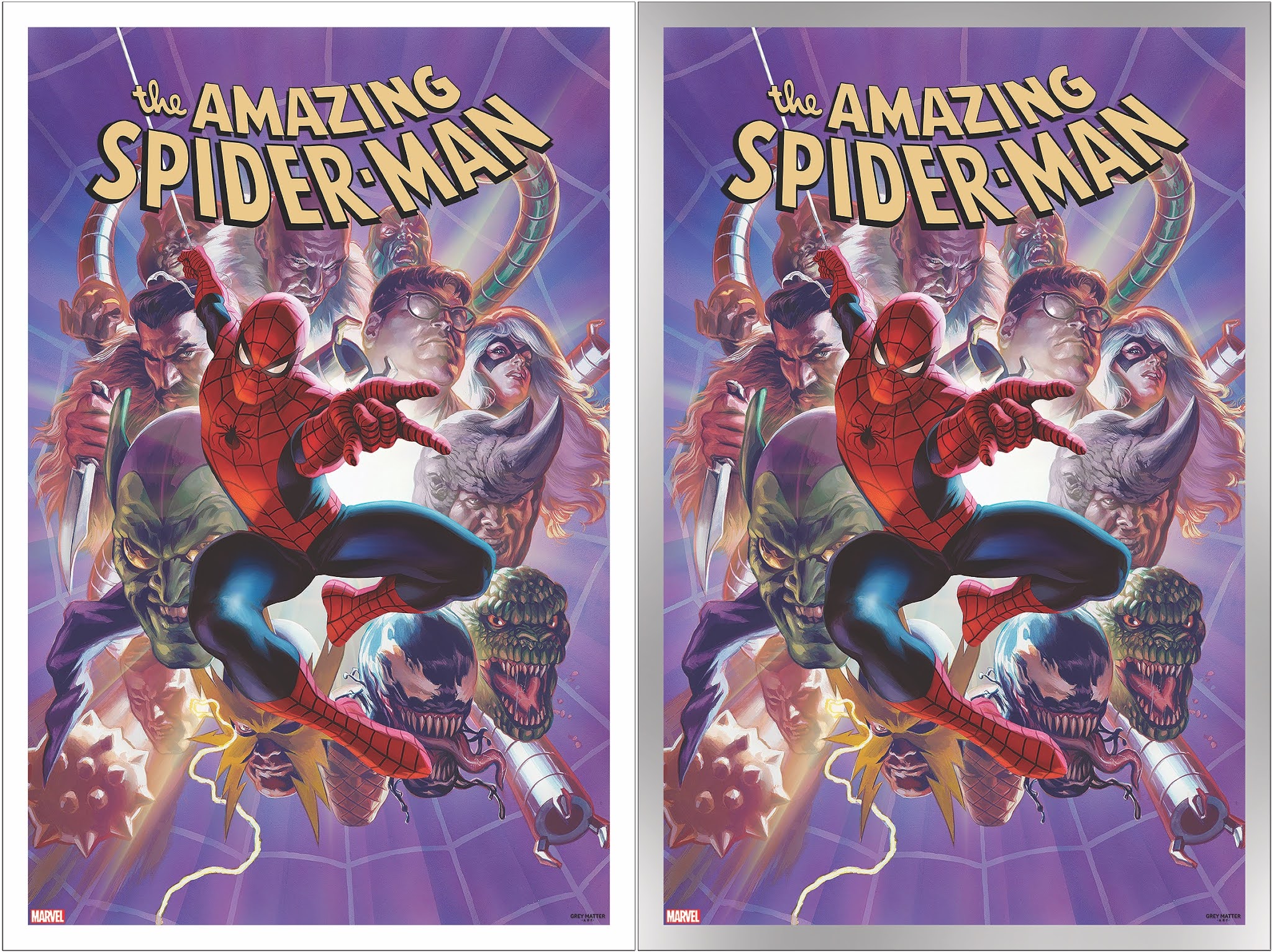INSIDE THE ROCK POSTER FRAME BLOG: Alex Ross Amazing Spider-Man #33 &  Wolverine #1 Comic Book Cover Prints Release