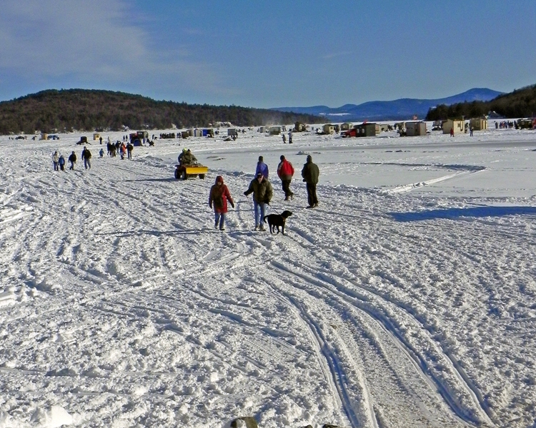 ActionshotsNH NH Ice Fishing Derby Lake Winnipesaukee 2013