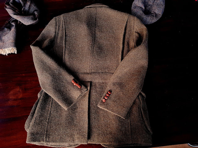 Landless Gentry: Arrival of My Grail Jacket: Ralph Lauren Green Tweed ...