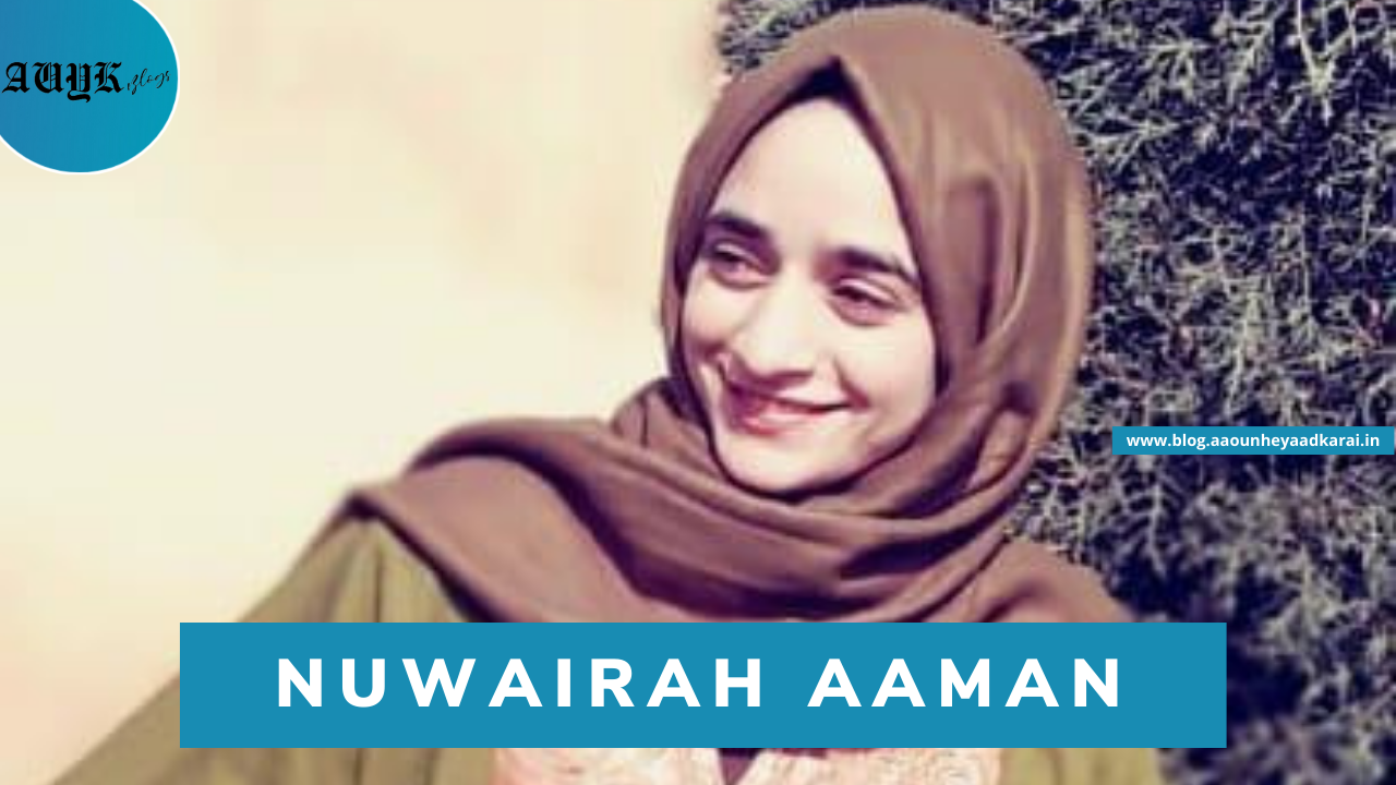 Nuwairah Aaman, an aspiring writer breaking the barrier