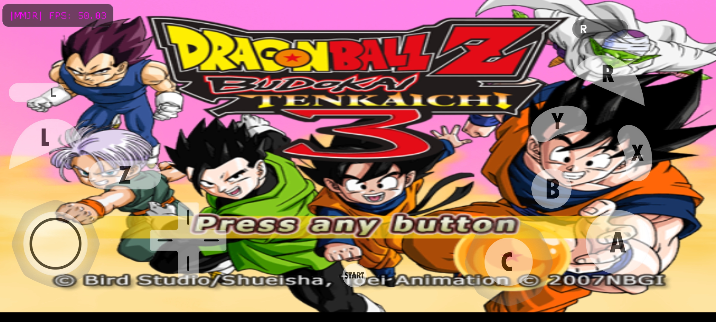 1 GB) Dragon Ball Z Budokai Tenkaichi 3 Wii Setting 30 FPS! - Dolphin MMJ  Android 