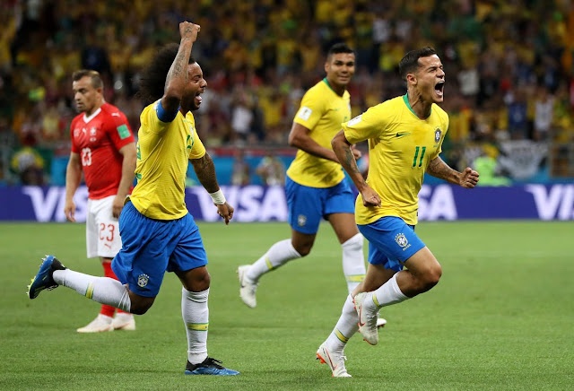What a goal! Coutinho | Brazil 1-0 Switzerland (Video)