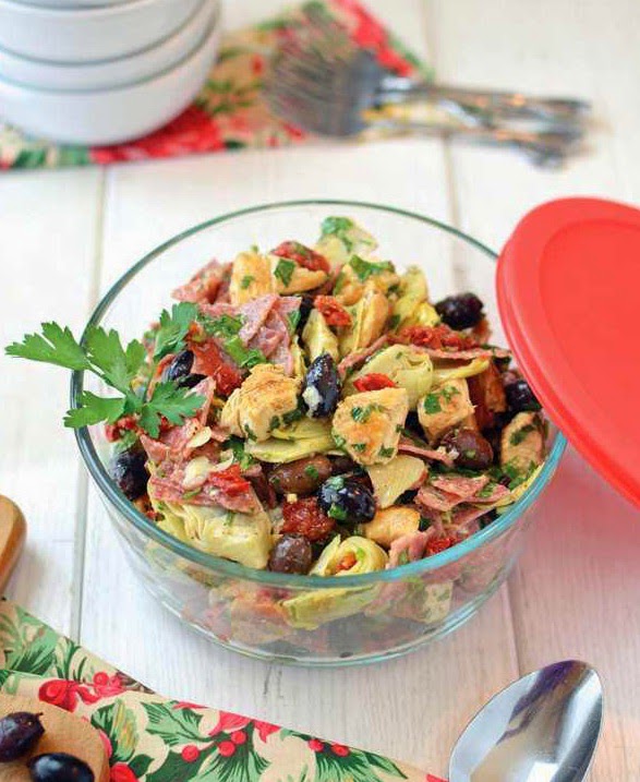 Grilled Chicken Antipasto Salad