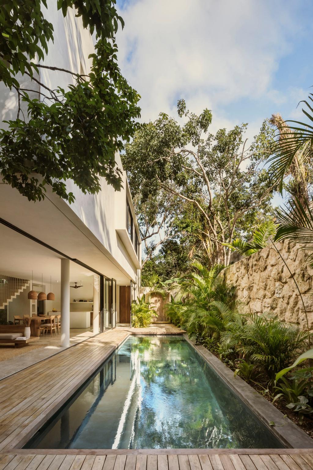 A tropical holiday home in the trendy Mexican beach town of Tulum