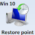 Hướng dẫn tạo, sử dụng, xóa điểm khôi phục (Restore Point) trên Windows 10