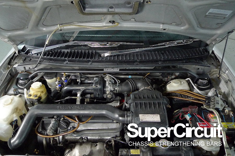 SUPERCIRCUIT CHASSIS STRENGTHENING BARS Perodua Kelisa/ Daihatsu Mira