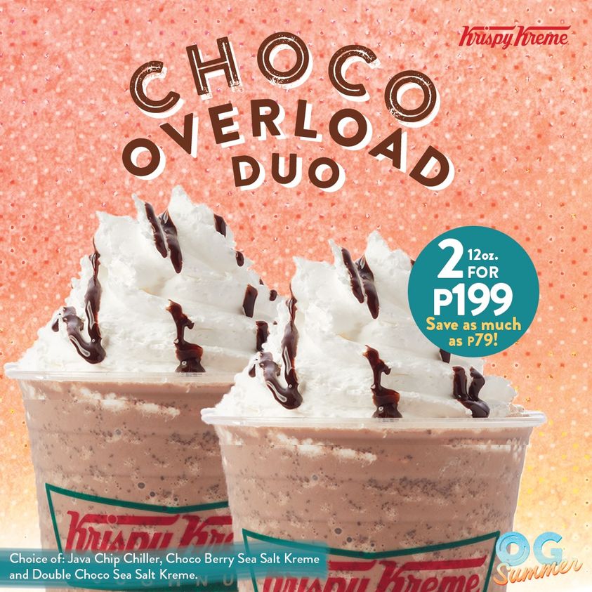 Manila Shopper Krispy Kreme Choco Overload Duo Promo