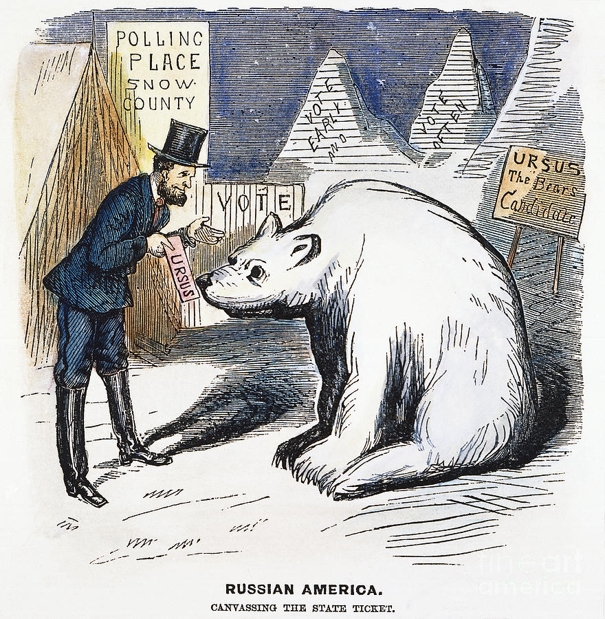 American Imperialism through Political Cartoons Purchase of Alaska