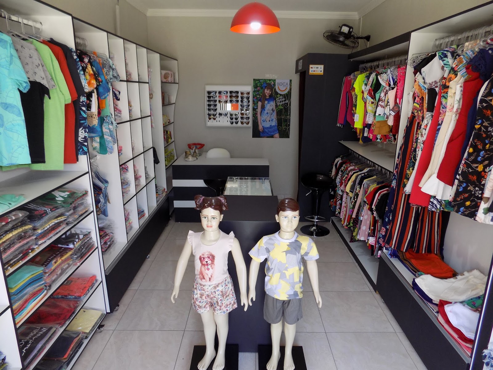 loja de roupa feminina e masculina