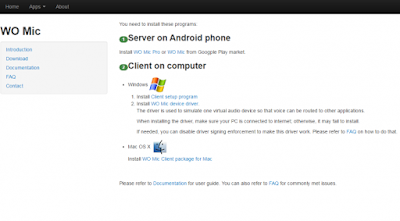Gunakan Android kamu Sebagai Microphone Portable Komputer Windows Gunakan Android kamu Sebagai Microphone Portable Komputer Windows