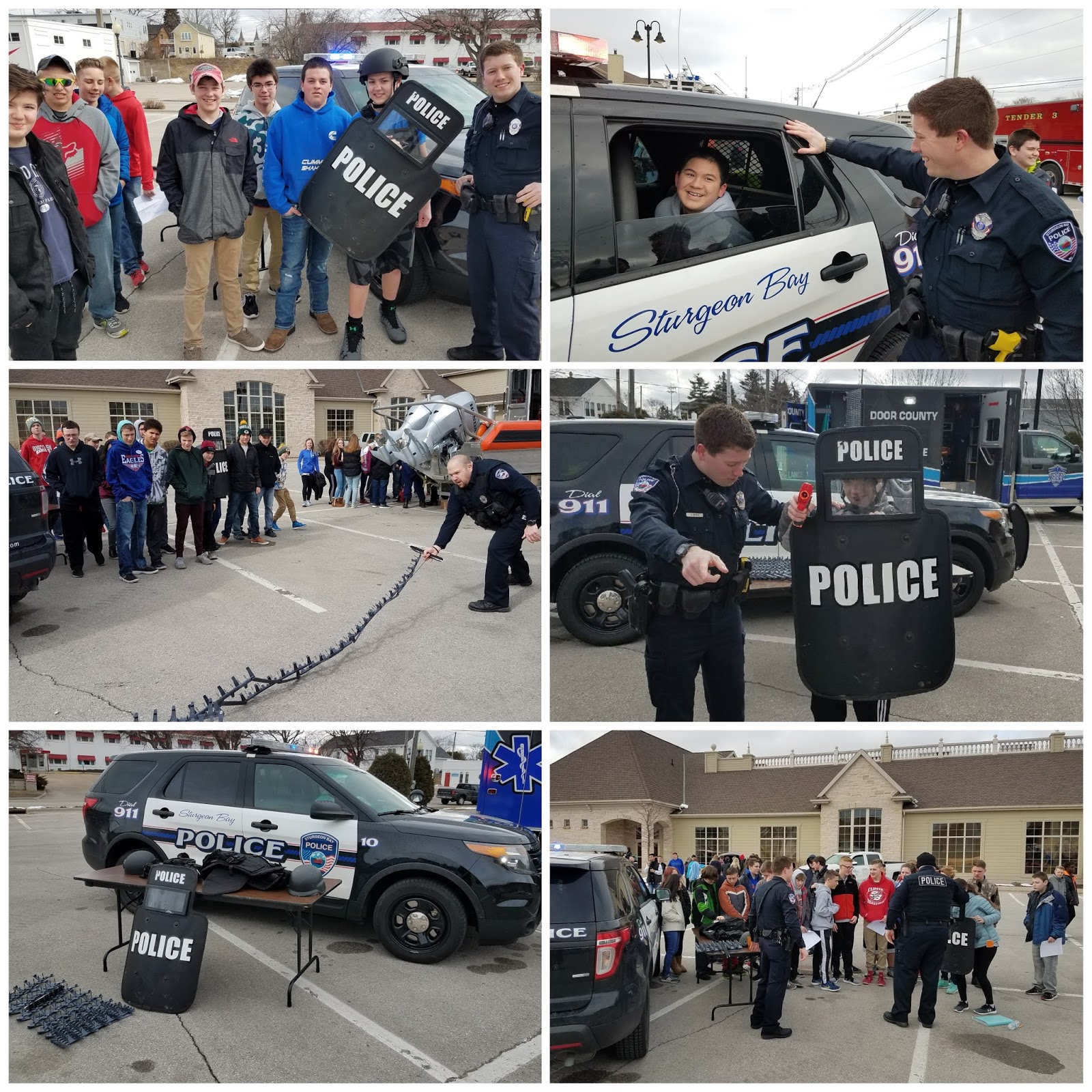 Sturgeon Bay Police Department Career Day Event