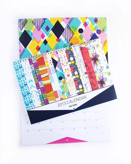 2013 calendar design