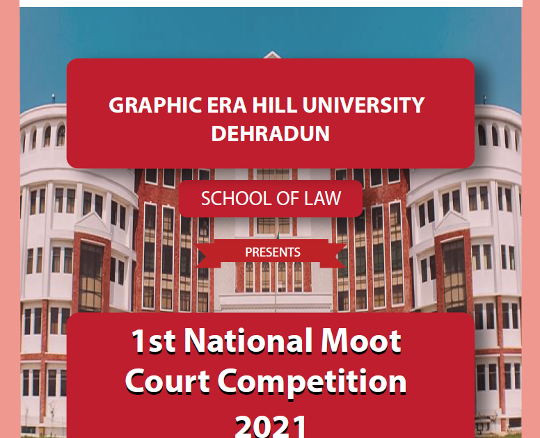 Moot Court Competition] 1st National Moot Court Competition