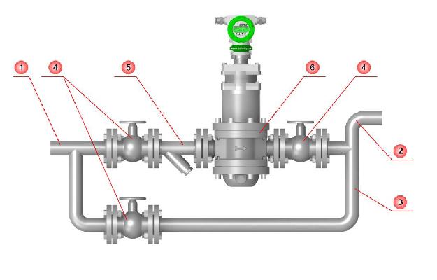 Строительство водопровода: Узел учета холодной воды.